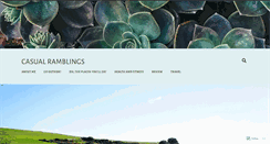 Desktop Screenshot of casualramblings.com